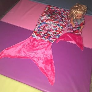 Mermaid tails for toddler & doll